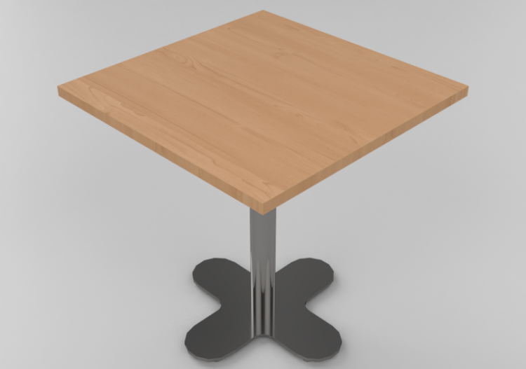 3D Tischchen - Quadratischer Tisch - Bla Station – Bit L7A...