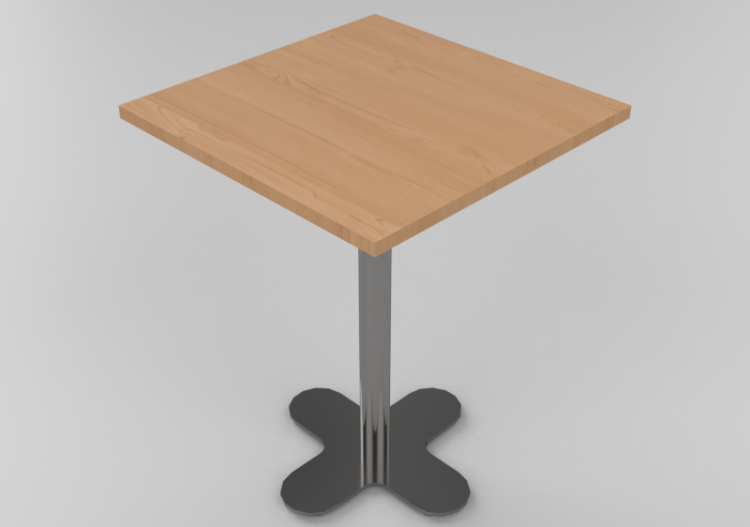 3D Tischchen - Quadratischer Tisch - Bla Station – Bit L7A...