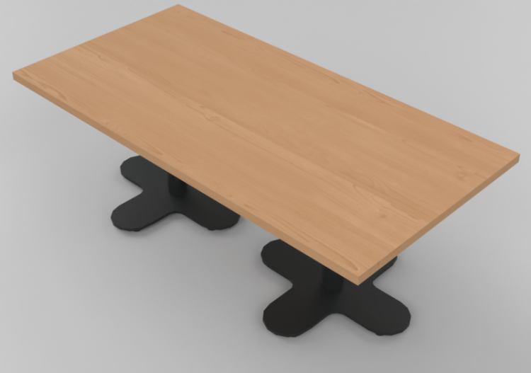 3D Coffe Tables - Rectangular table - Bla Station – Bit L7A...