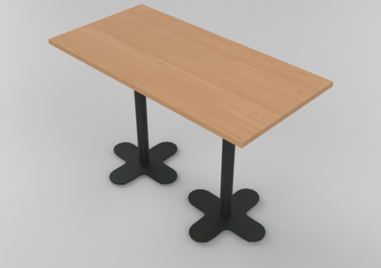 3D Tischchen - Rechteckiger Tisch - Bla Station – Bit L7A -...