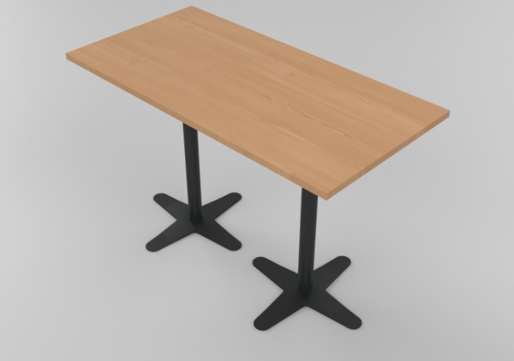 Tavolini 3D - Tavolo rettangolare - Bla Station – Bit L7X -...