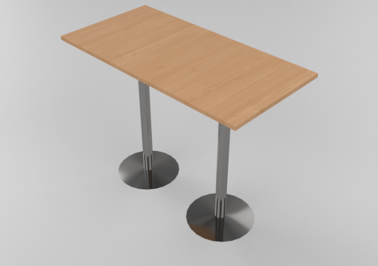 3D Tischchen - Rechteckiger Tisch - Bla Station – Bit L7 -...