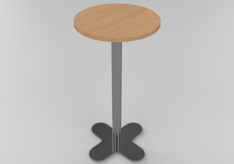 Mesitas 3D - Mesa circular - Bla Station – Bit L7A D550 -...