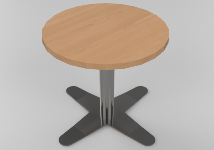 Mesitas 3D - Mesa circular - Bla Station – Bit L7X D550 -...