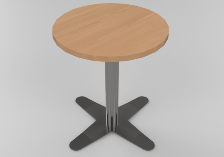 Mesitas 3D - Mesa circular - Bla Station – Bit L7X D550 -...