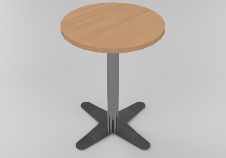 Mesitas 3D - Mesa circular - Bla Station – Bit L7X D550 -...