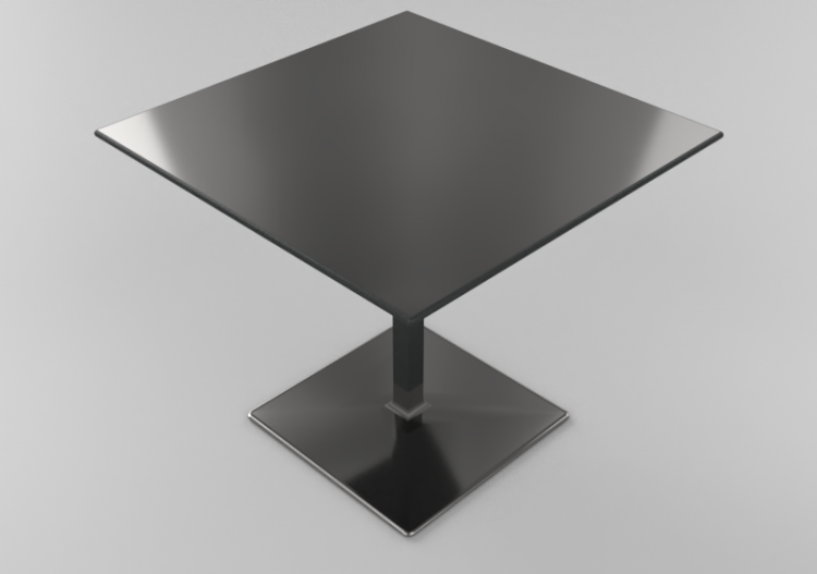 3D Tischchen - Tisch quadratisch - Bla Station – Level L32...