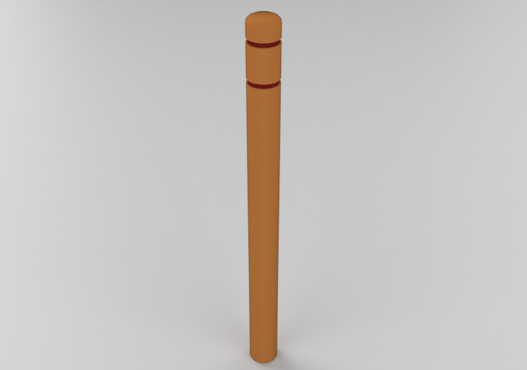 Accessoires 3D - Couvertures décoratives pour bollard -...