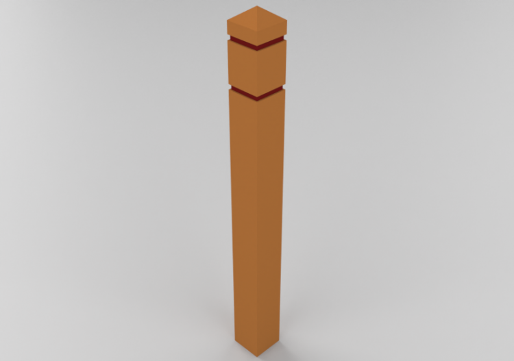 3D Zubehör - Dekorative Abdeckung für Poller - Reliance...