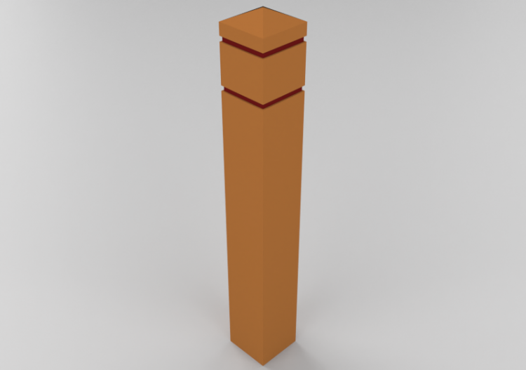 3D Zubehör - Dekorative Abdeckung für Poller - Reliance...