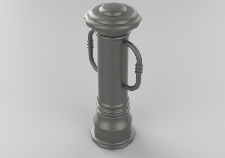 Acessórios 3D - Poste de amarração - Reliance Foundry -...