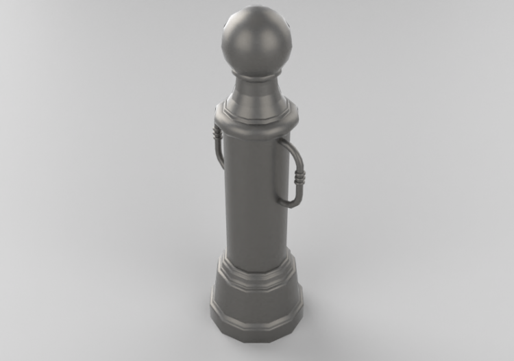 Acessórios 3D - Poste de amarração - Reliance Foundry -...