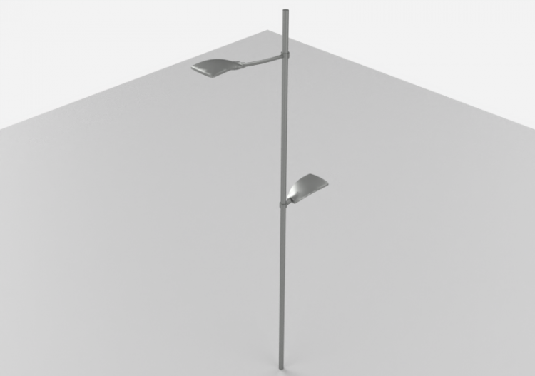 Farolas de calle 3D - Farola - iGuzzini - Wow 807x505mm -...