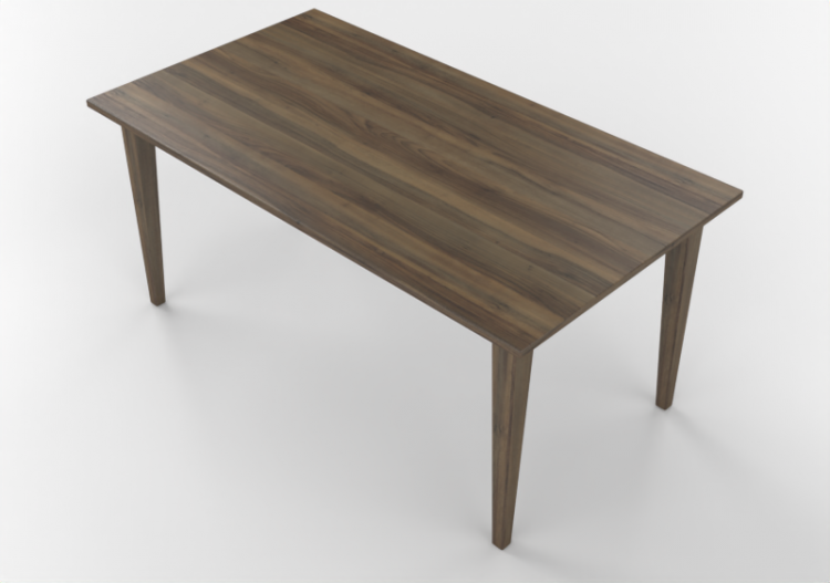 Tavoli 3D - Tavolo rettangolare 165x90cm - ACCA software