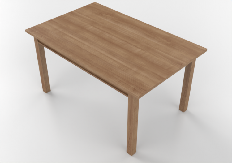 Tavoli 3D - Tavolo rettangolare 150x95cm - ACCA software