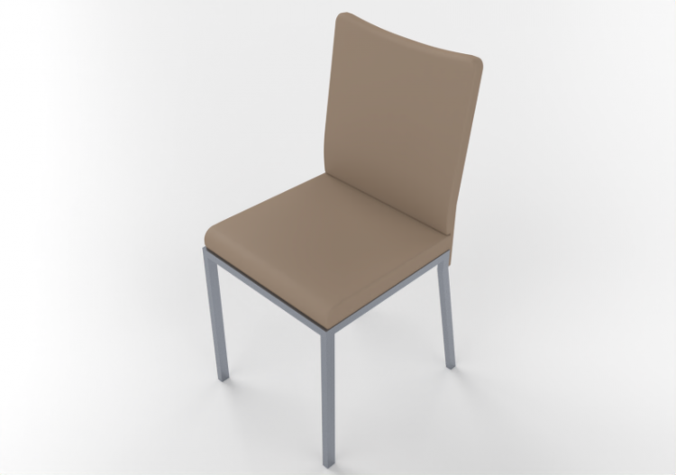 Cadeira 3D - Cadeira de metal - ACCA software