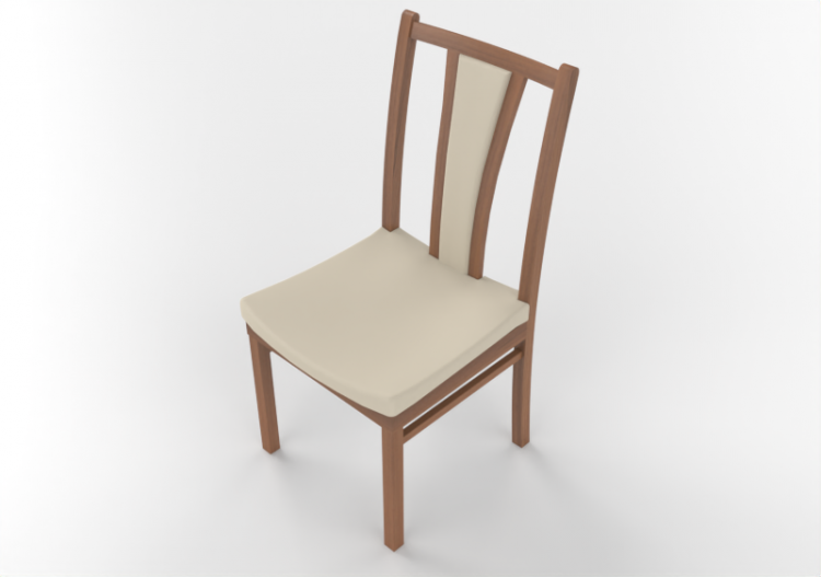 Sedie 3D - Sedia in legno - ACCA software