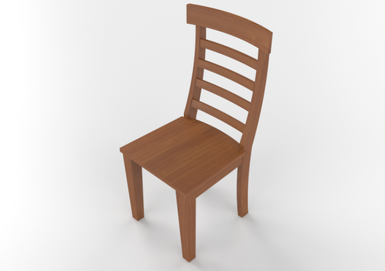 Sedie 3D - Sedia in legno - ACCA software