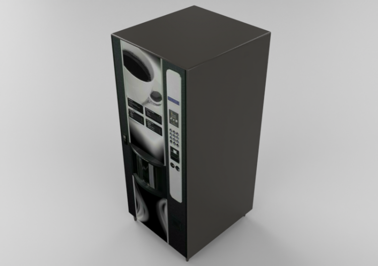 3D Electrical Appliances - Vending Machine - ACCA software