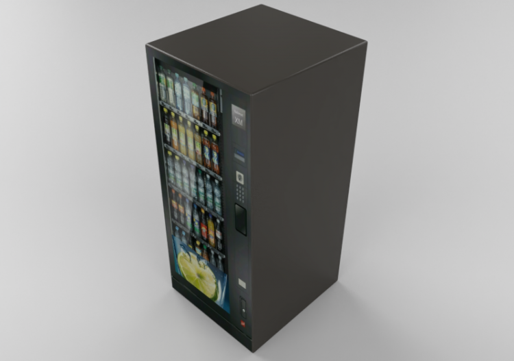 Electroménagers 3D - Distributeur automatique de boissons -...