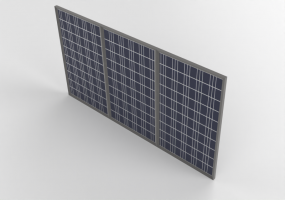 3D-Photovoltaik - Photovoltaik-Module - 1588 mm x 796 mm