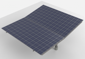 3D Photovoltaic - Photovoltaic Modules with arm supports - 1324 mm x 982 mm
