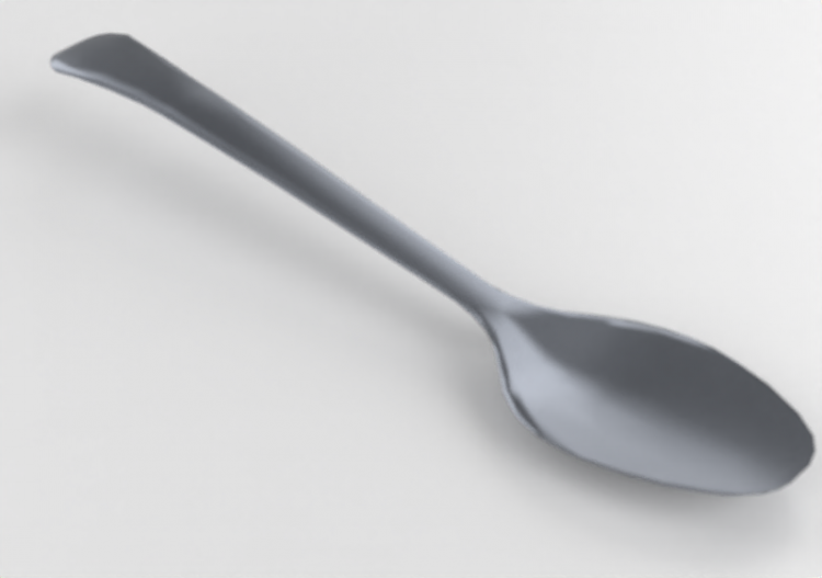 Vajillas y cubiertos 3D - Cuchara - ACCA software