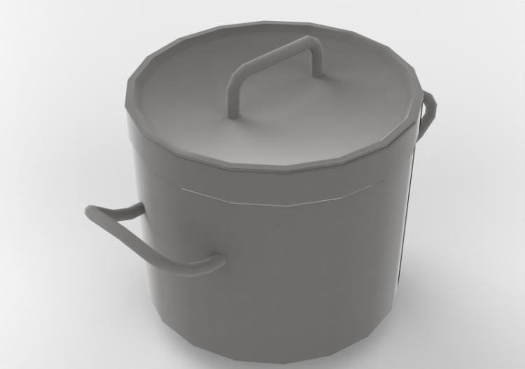 Pans and Containers 3D - Pan - ACCA software