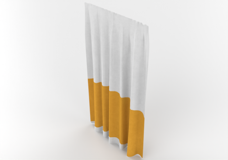 Accessori 3D - Tenda in tessuto - ACCA software