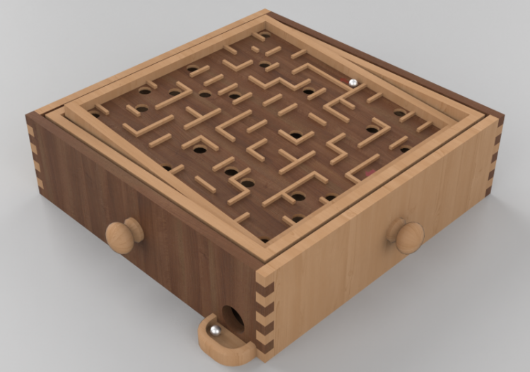 Jouets sur table - Labyrinthe - ACCA software