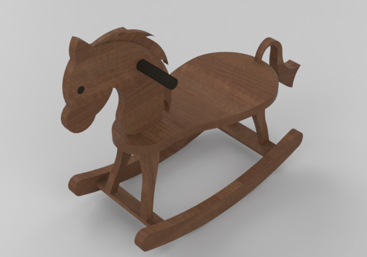 Juguetes 3D - Mecedora - ACCA software