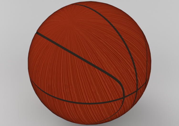 3D Gaming gear - Basket ball - ACCA software