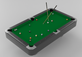 3D Spielgeräte - Billard