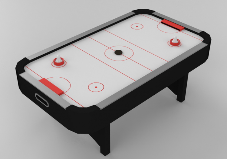 3D Spielgeräte - Tisch Air Hockey - ACCA software