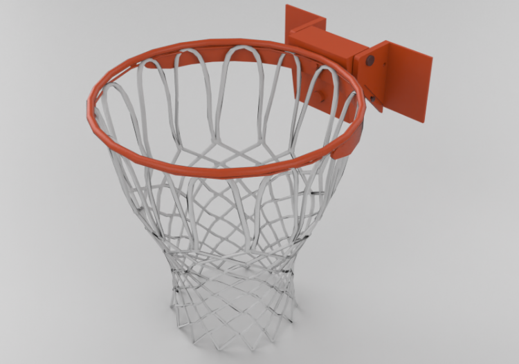 3D Spielgeräte - Basketballkorb - ACCA software