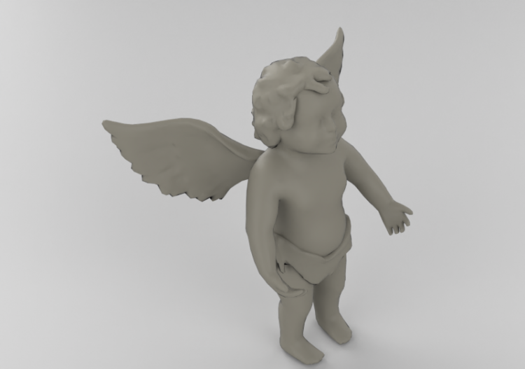 3D Sculptures - Sculpture - Thinking - ACCA software