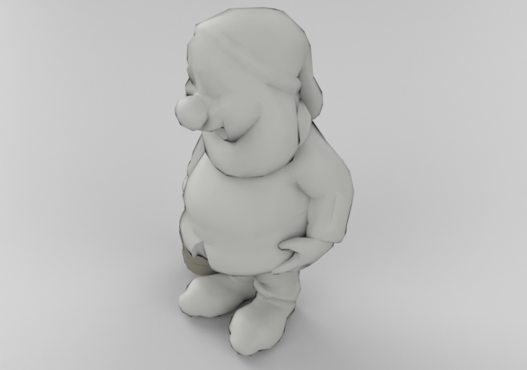 3D Sculptures - Sculpture - Thinking - ACCA software