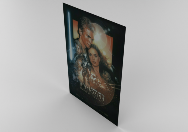 3D Poster - Poster Star Wars - ACCA software
