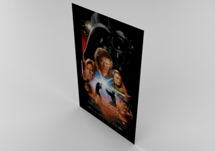 3D Poster - Poster Star Wars - ACCA software