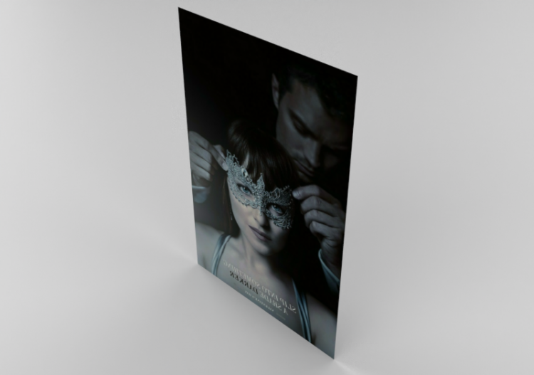 Vinilos 3D - Poster 50 Sombras de Negro - ACCA software