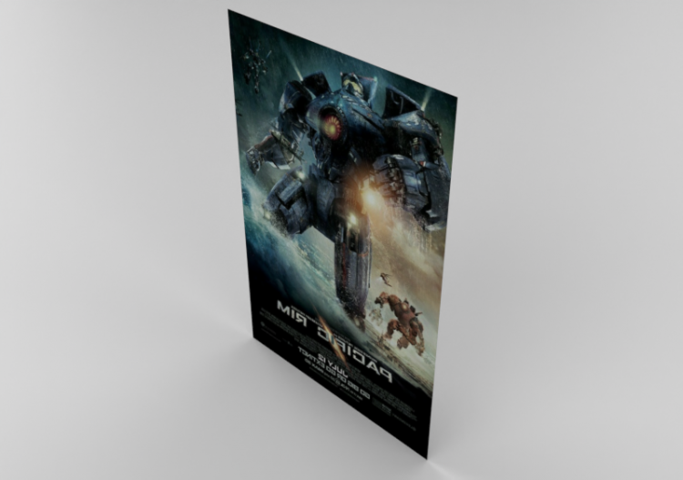 3D Prints - Pacific Rim Poster - ACCA software