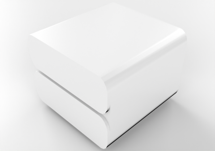 3D Beds - Two drawer bedside cabinet - ACCA software
