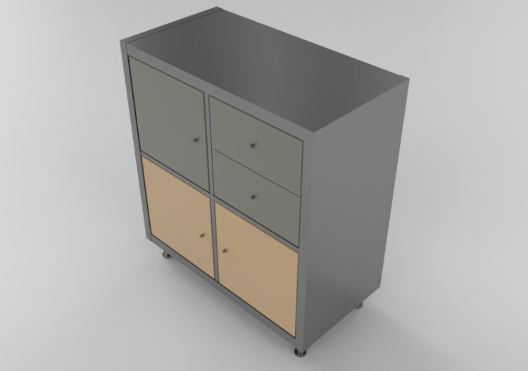 Armoires 3D - Meuble de bureau - ACCA software