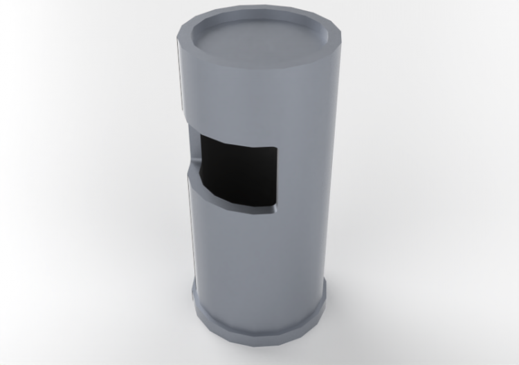 3D Zubehör - Abfallbehälter - ACCA software