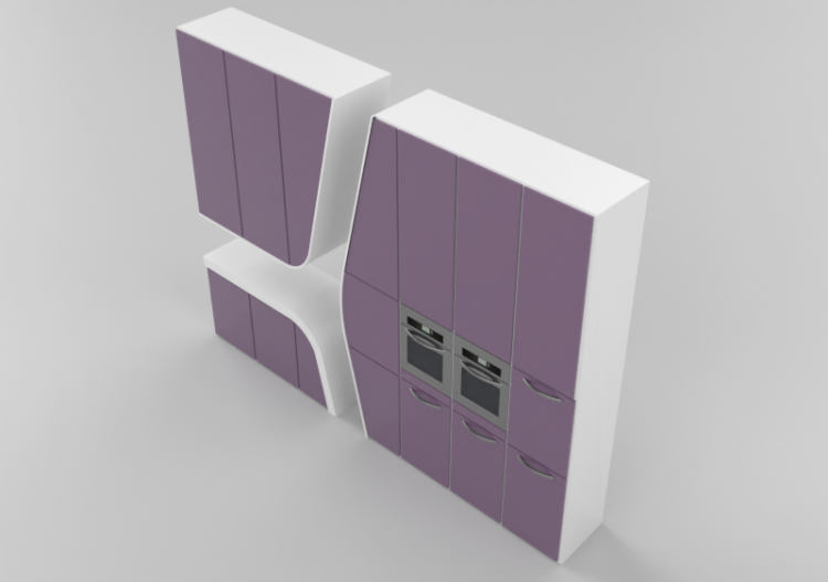 Cozinhas 3D - Móvel para cozinha - ACCA software