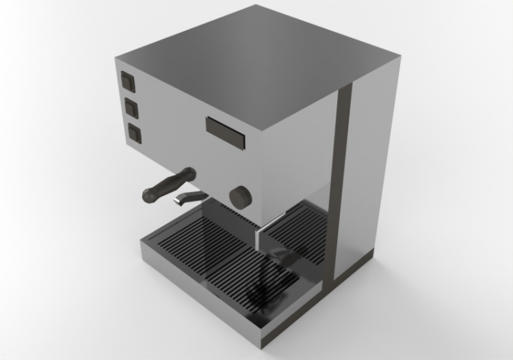 Accessori 3D - Macchina da caffè espresso - ACCA software