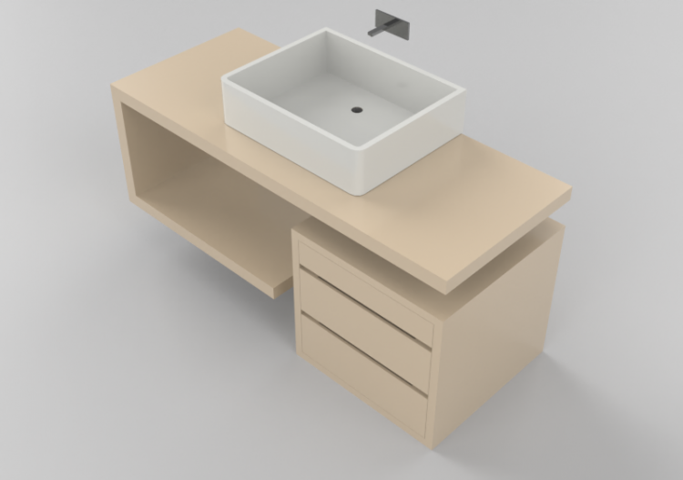 3D Möbel - Badmöbel - ACCA software