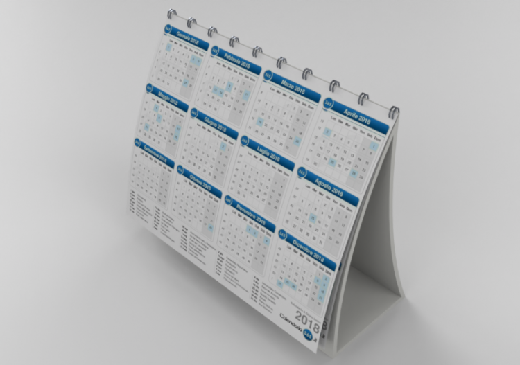 3D Zubehör - Schreibtischkalender - ACCA software