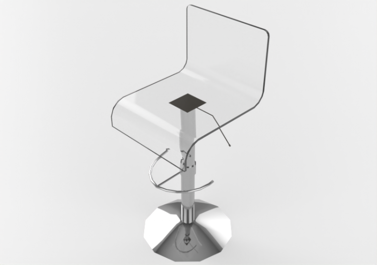 3D Stühle - Barhocker - ACCA software
