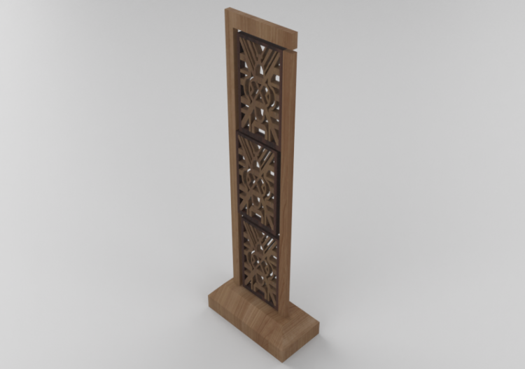 Accesorios 3D - Columna ornamental - ACCA software